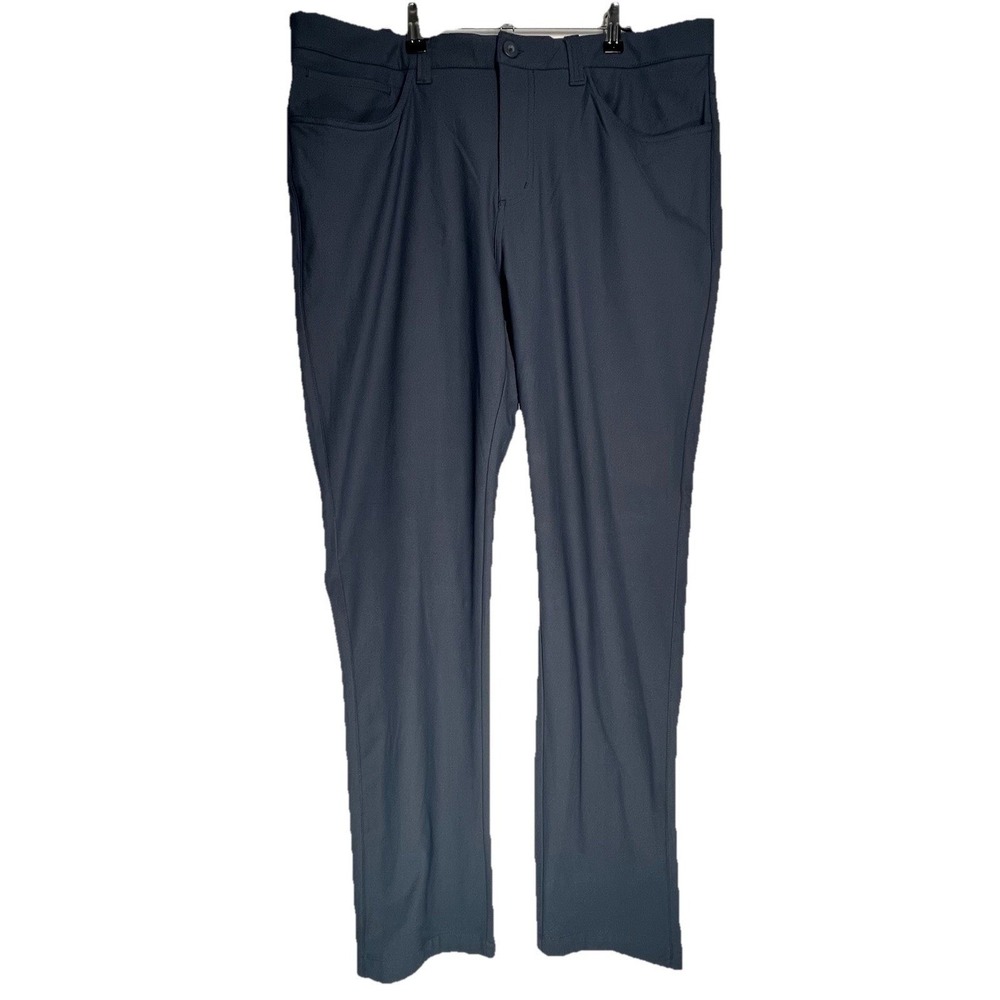 New Balance All Motion Men 38x32 Dark Gray 5-Pocket 4-Way Stretch Golf Pants NEW